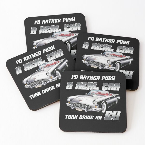 Item preview, I'd Rather Push A Real Car Than Drive An EV designed and sold by PurebloodDesign.
