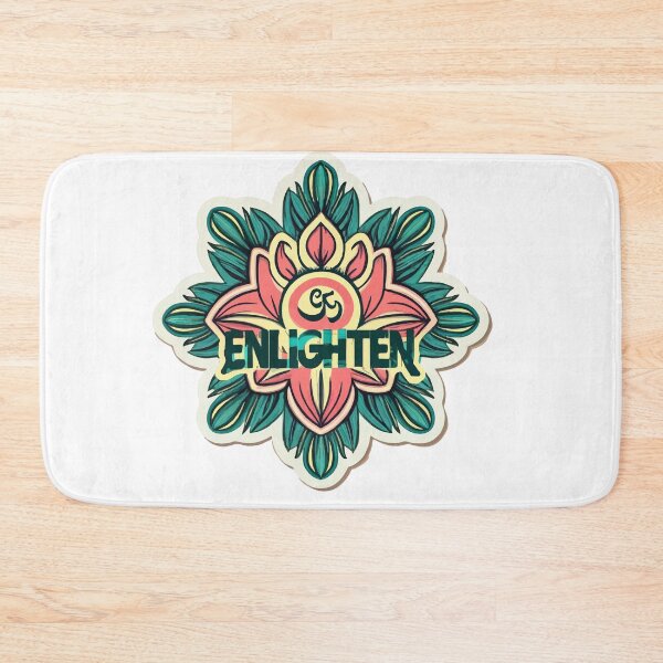 Item preview, Lotus Om Enlighten Line Art Design designed and sold by NiftyWrx.