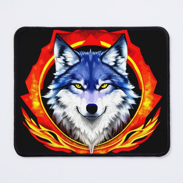 Item preview, Flame and Fang: The Blaze Wolf Emblem designed and sold by Highlandkings.