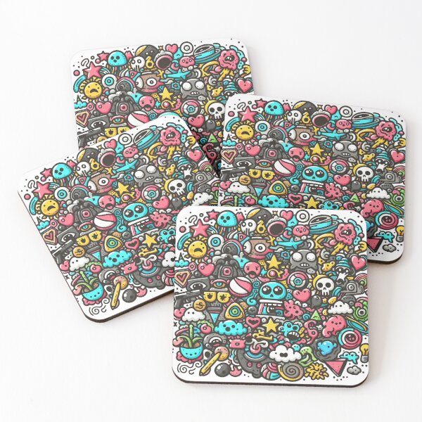 Item preview, D o o d l es  c a r t o  o n designed and sold by luckymando.