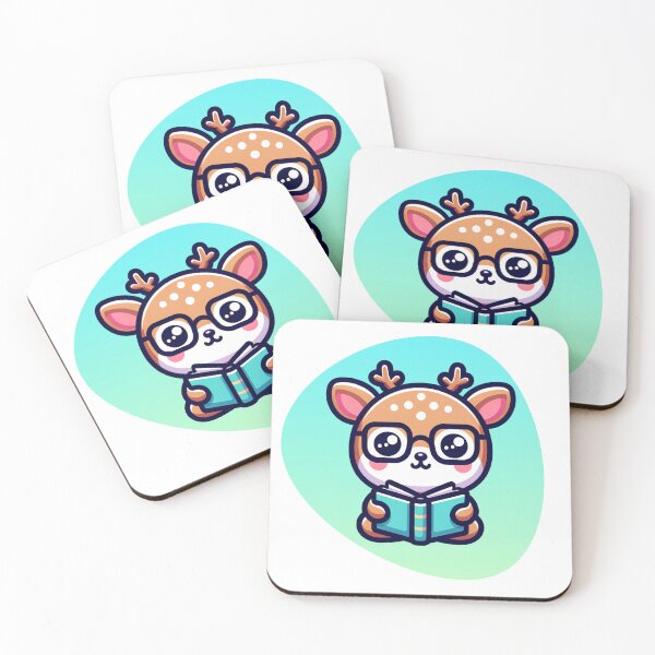 Item preview, Kawaii School Deer designed and sold by BassHeadMomma.