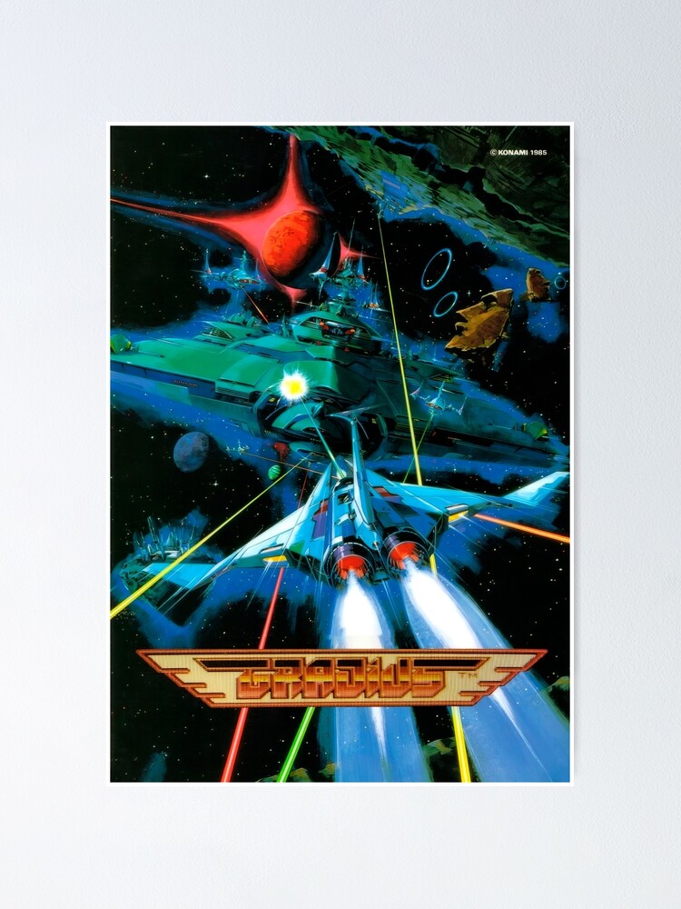 GRADIUS グラディウス　B2 ポスター Gradius Cover HD