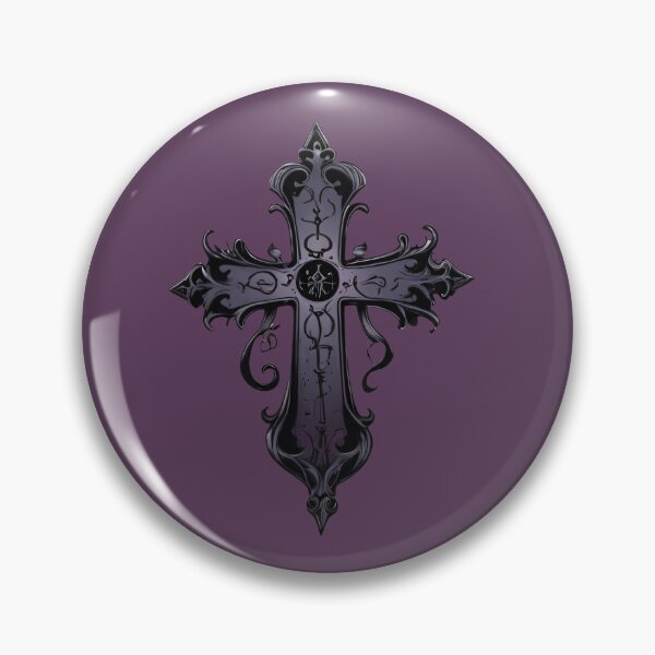 Item preview, Dark Gothic Cross Illustration designed and sold by MadnessEnvelope.