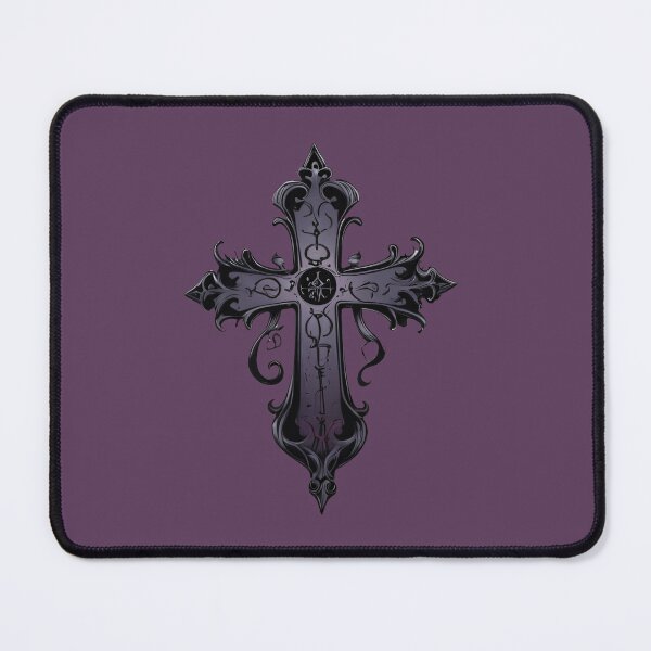 Item preview, Dark Gothic Cross Illustration designed and sold by MadnessEnvelope.