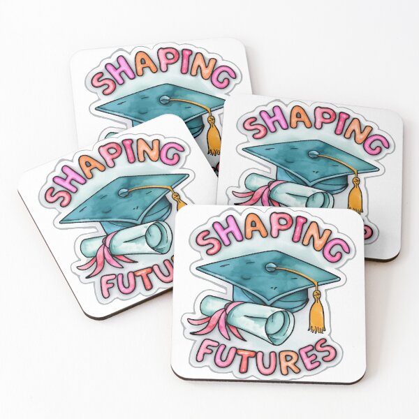 Item preview, Shaping Futures Graduation Watercolor Design designed and sold by NiftyWrx.