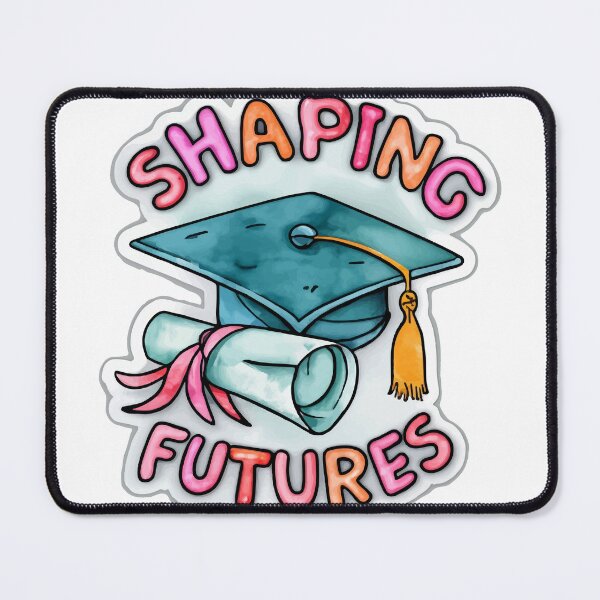 Item preview, Shaping Futures Graduation Watercolor Design designed and sold by NiftyWrx.