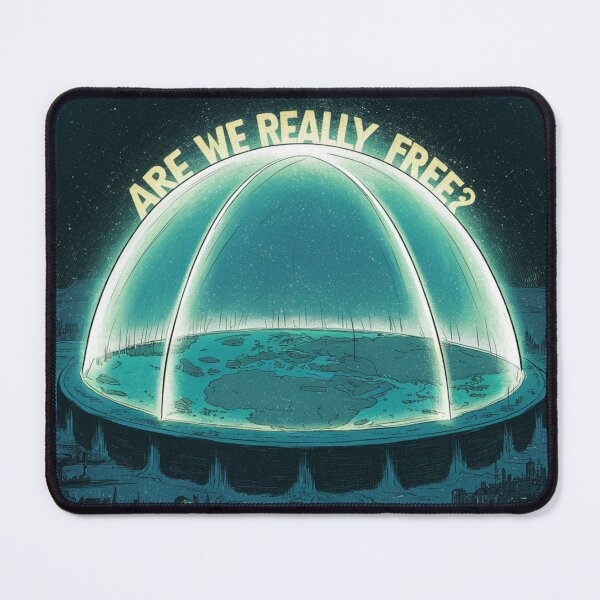 Item preview, flat earth, conspiracy theories designed and sold by GlassMisst.