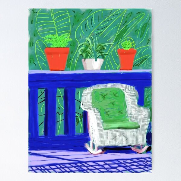 Item preview, David Hockney designed and sold by Hodaifa Hamim.