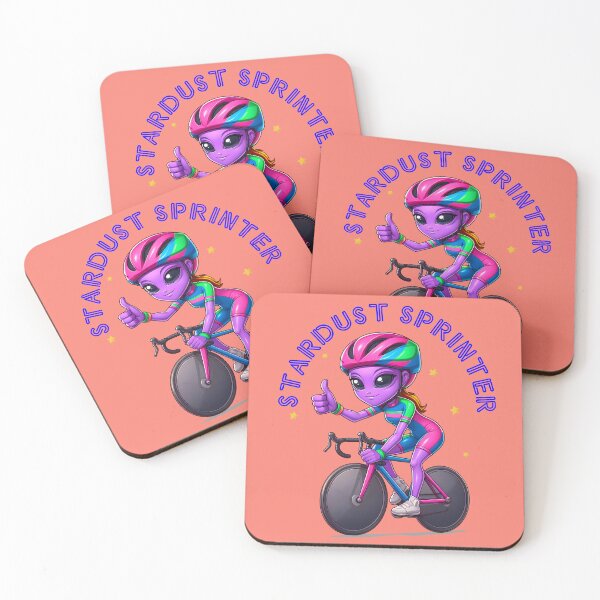 Item preview, Stardust Sprinter - Alien Cartoon designed and sold by Second Draft Visuals.