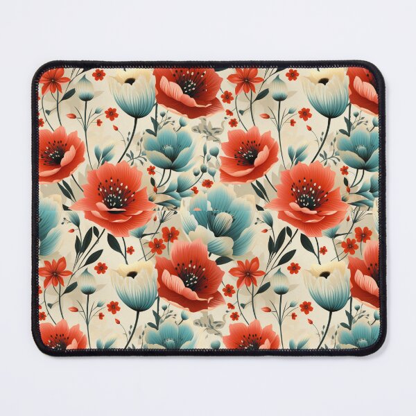 Item preview, Retro Wallflower Pattern designed and sold by NDaZone.