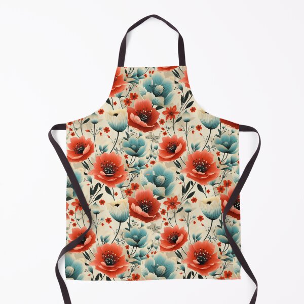 Item preview, Retro Wallflower Pattern designed and sold by NDaZone.