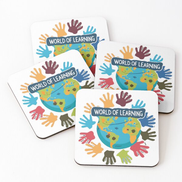 Item preview, World of Learning - Multicultural Globe with Handprints designed and sold by NiftyWrx.