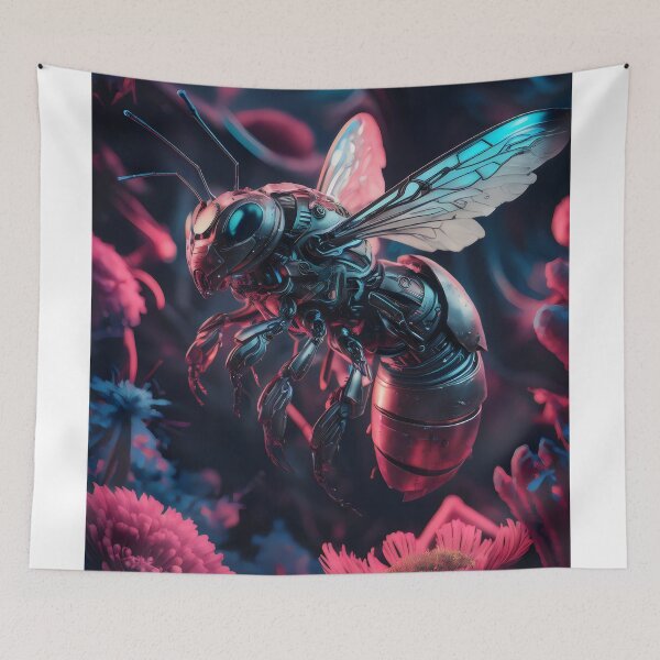 Item preview, Clockwork bee. designed and sold by MyHappyArtShop.