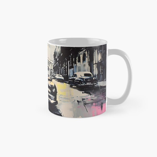Item preview, Dynamic Havana - Classic Cars and Iconic Domed Building in Vibrant Street Scene designed and sold by OlfactoART Studio.
