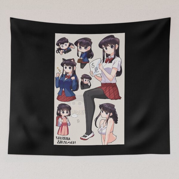 Item preview, komi-san designed and sold by DanaMechaela.