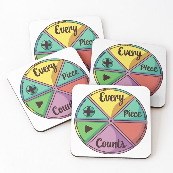 Item preview, Every Piece Counts - School Subjects Pie Chart designed and sold by NiftyWrx.