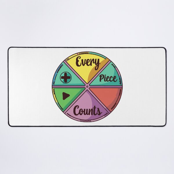 Item preview, Every Piece Counts - School Subjects Pie Chart designed and sold by NiftyWrx.