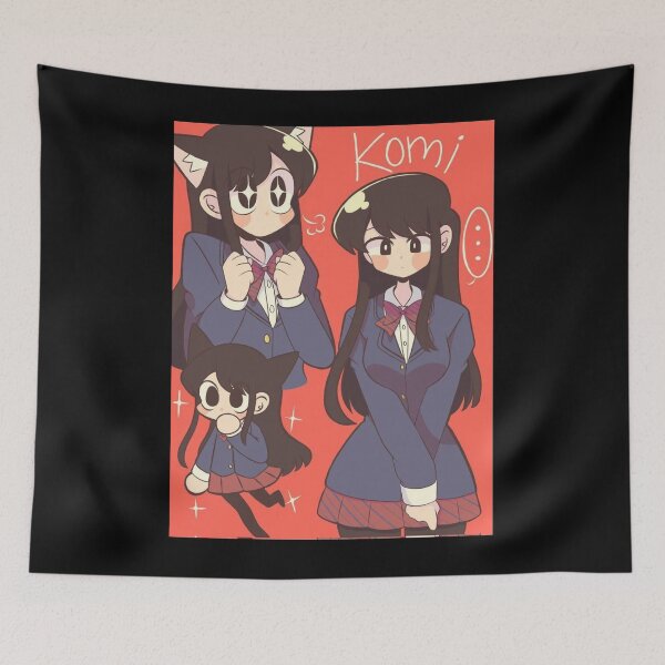 Item preview, komi-san designed and sold by DanaMechaela.