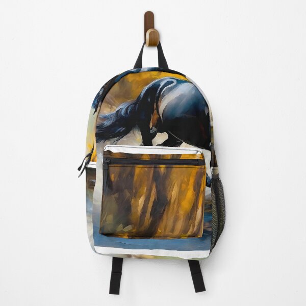 Item preview, Black stallion designed and sold by Island Art Studios.