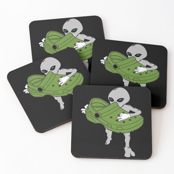 Item preview, Aliens Carrying Crocs designed and sold by DreamArtUs.