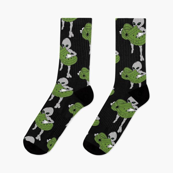 Item preview, Aliens Carrying Crocs designed and sold by DreamArtUs.
