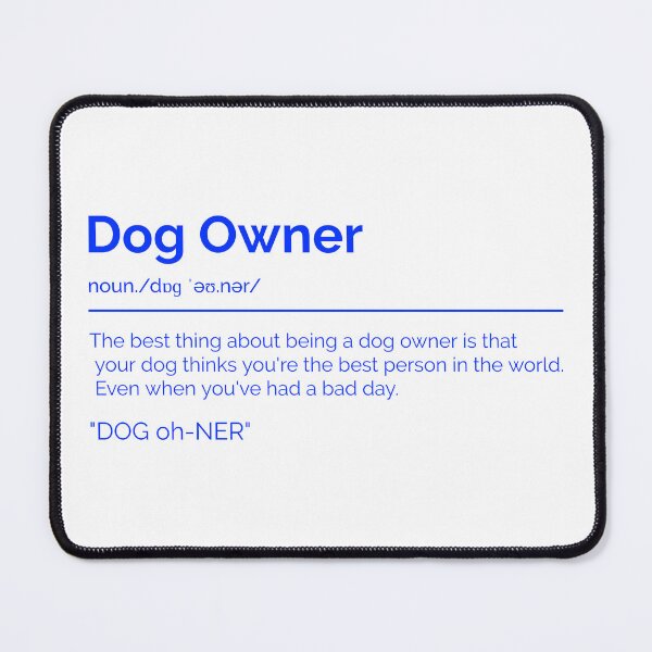 Item preview, Dog Owner designed and sold by ConsiTee.