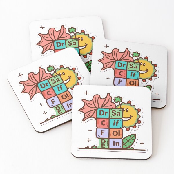 Item preview, Cartoon Periodic Table with Happy Elements designed and sold by NiftyWrx.