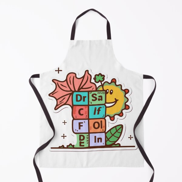 Item preview, Cartoon Periodic Table with Happy Elements designed and sold by NiftyWrx.
