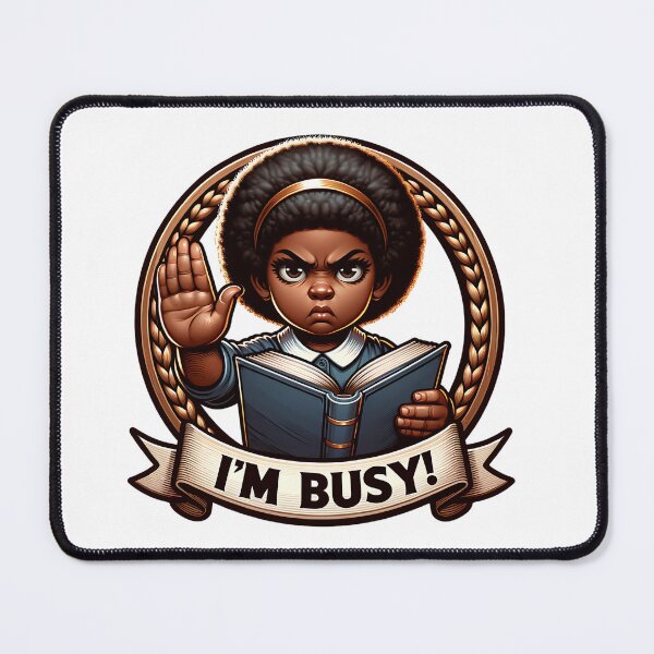 Item preview, Hey! I'm reading here! designed and sold by joystreethouse.