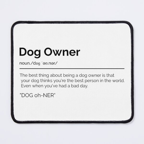 Item preview, Dog Owner designed and sold by ConsiTee.