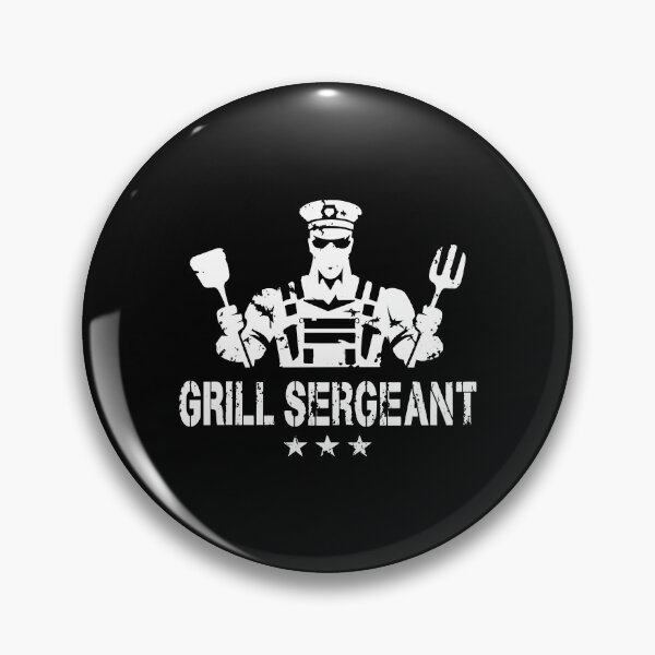 Artikelvorschau, Grill Sergeant Unabhängigkeit BBQ Grill Barbecue Militär patriotisch 4. Juli entworfen und verkauft von w1ckerman.