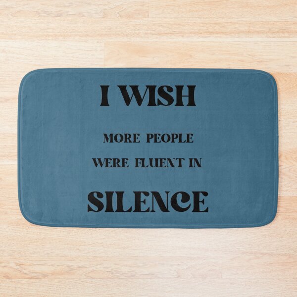 Item preview, I Wish More People Were Fluent in Silence I designed and sold by ArtistryTouch.