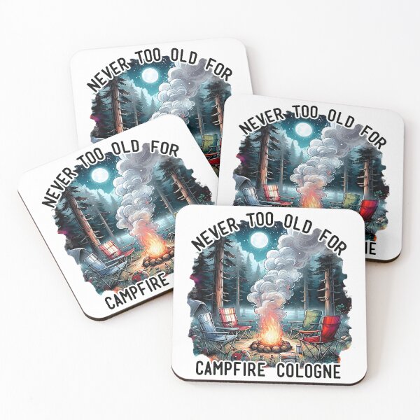 Item preview, Campfire Cologne Smokey Scent Adventure designed and sold by SportsT-Shirts.