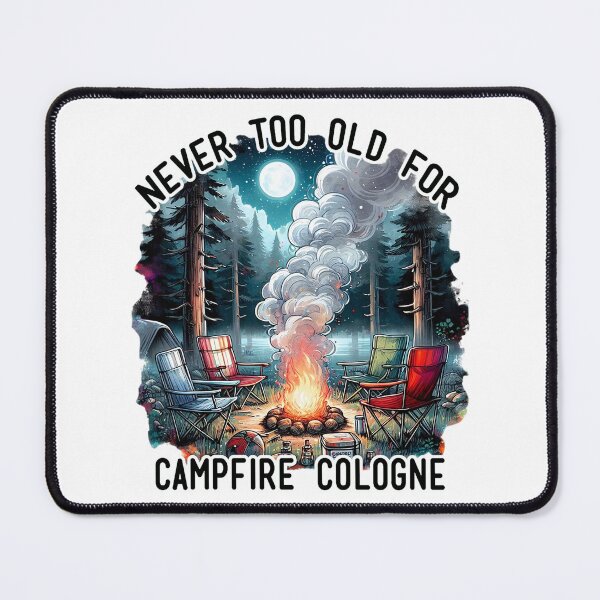 Item preview, Campfire Cologne Smokey Scent Adventure designed and sold by SportsT-Shirts.