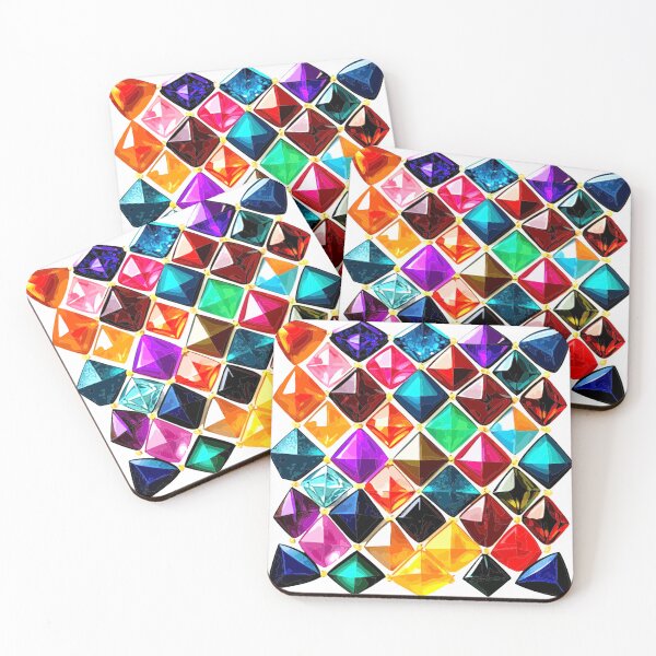 Item preview, Prismatic Patchwork: A Quilt of Crystal Colors designed and sold by Highlandkings.