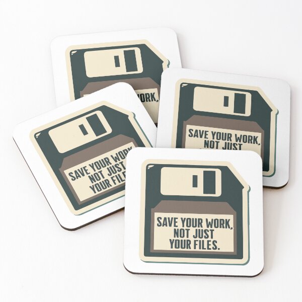 Item preview, Retro Floppy Disk - Save Your Work Design designed and sold by NiftyWrx.
