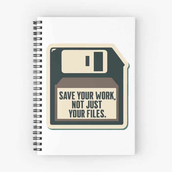Item preview, Retro Floppy Disk - Save Your Work Design designed and sold by NiftyWrx.