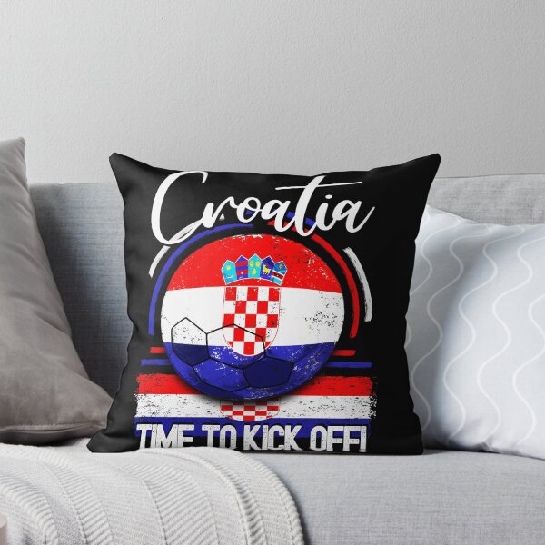 Item preview, Croatian Football Time to Kick Off, Vintage Soccer designed and sold by orangeblue21.