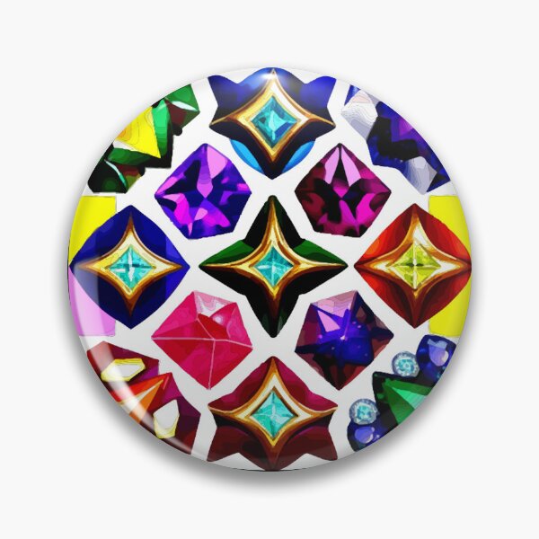 Artikelvorschau, Geometrische Edelsteine: Eine Collage aus Kristallfacetten entworfen und verkauft von Highlandkings.