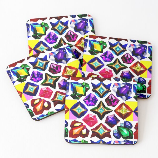 Item preview, Geometric Gems: A Collage of Crystal Facets designed and sold by Highlandkings.