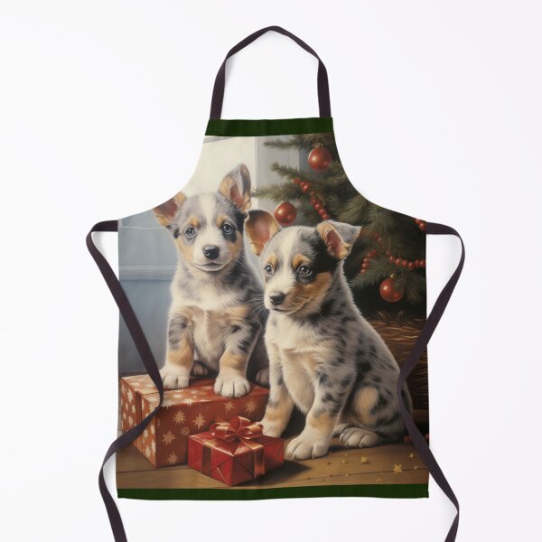 Item preview, Christmas Australian Cattle Dogs designed and sold by Samuelsboro.
