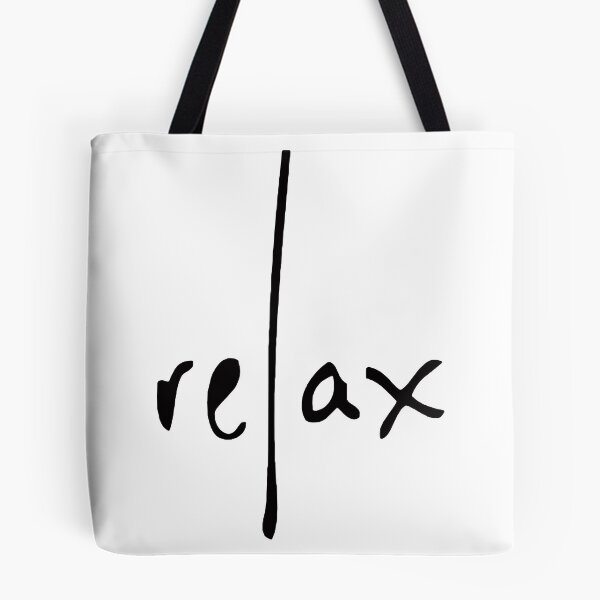 Item preview, Relaje el diseño artístico del texto. designed and sold by AbuBabaStickers.