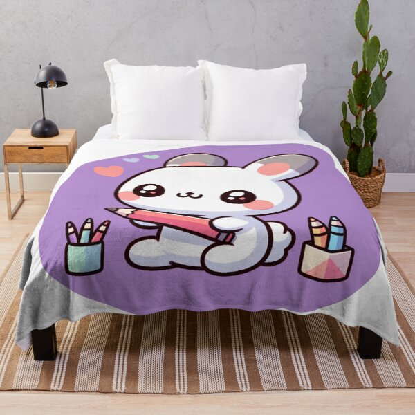 Item preview, Kawaii School Rabbit designed and sold by BassHeadMomma.