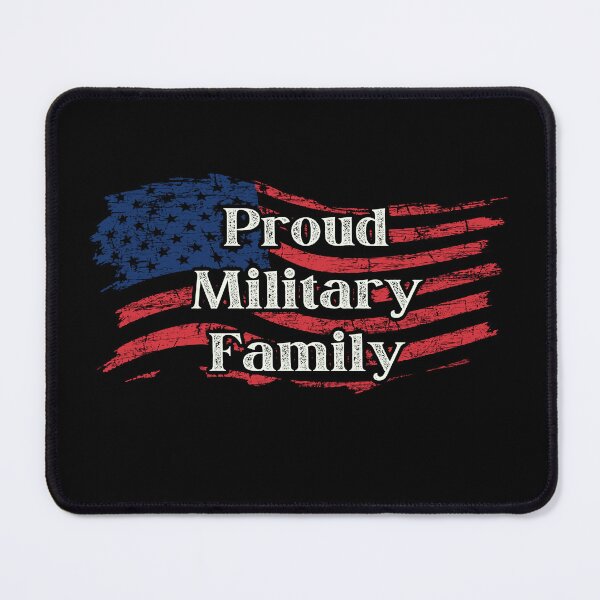 Item preview, Proud Military Family | Patriotic American Flag Design | Distressed Militarycore designed and sold by ASeasonalFlair.