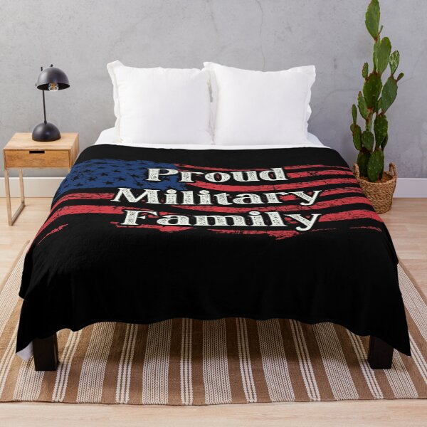 Item preview, Proud Military Family | Patriotic American Flag Design | Distressed Militarycore designed and sold by ASeasonalFlair.