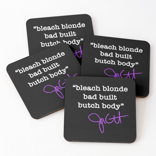 Item preview, bleach blonde, bad built, butch body - jasmine crockett (white purple) designed and sold by Thelittlelord.