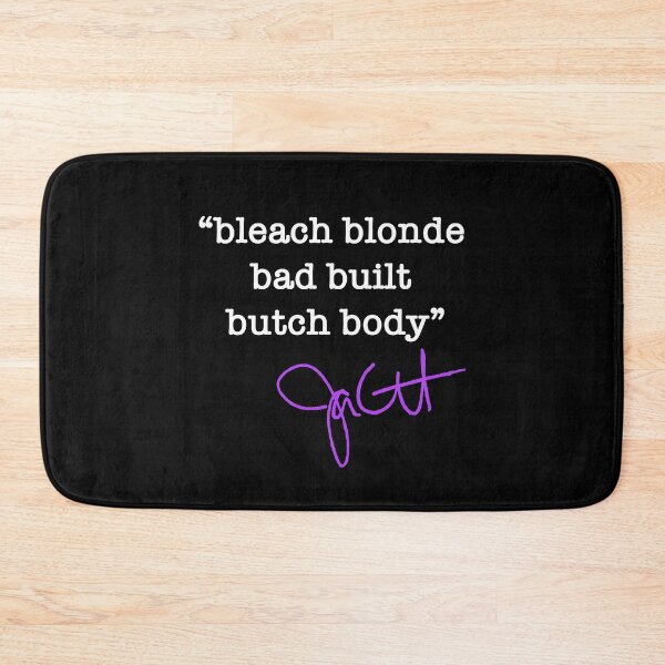 Item preview, bleach blonde, bad built, butch body - jasmine crockett (white purple) designed and sold by Thelittlelord.