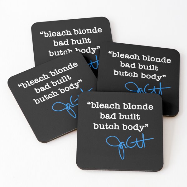 Item preview, bleach blonde, bad built, butch body - jasmine crockett (white blue) designed and sold by Thelittlelord.