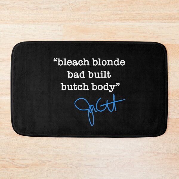Item preview, bleach blonde, bad built, butch body - jasmine crockett (white blue) designed and sold by Thelittlelord.