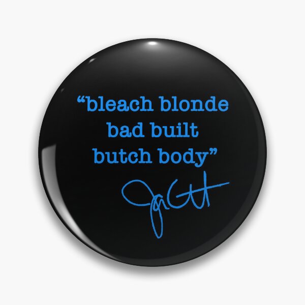 Item preview,  bleach blonde, bad built, butch body - jasmine crockett (blue) designed and sold by Thelittlelord.